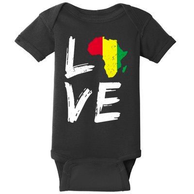 Love Africa Logo Baby Bodysuit