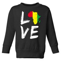 Love Africa Logo Toddler Sweatshirt