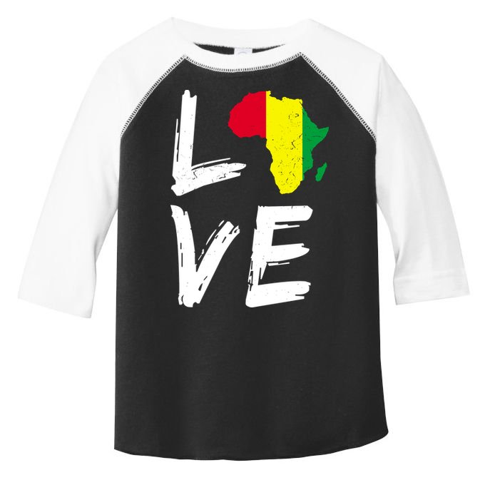 Love Africa Logo Toddler Fine Jersey T-Shirt