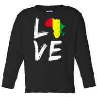 Love Africa Logo Toddler Long Sleeve Shirt