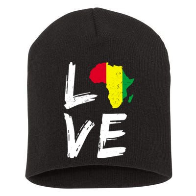 Love Africa Logo Short Acrylic Beanie