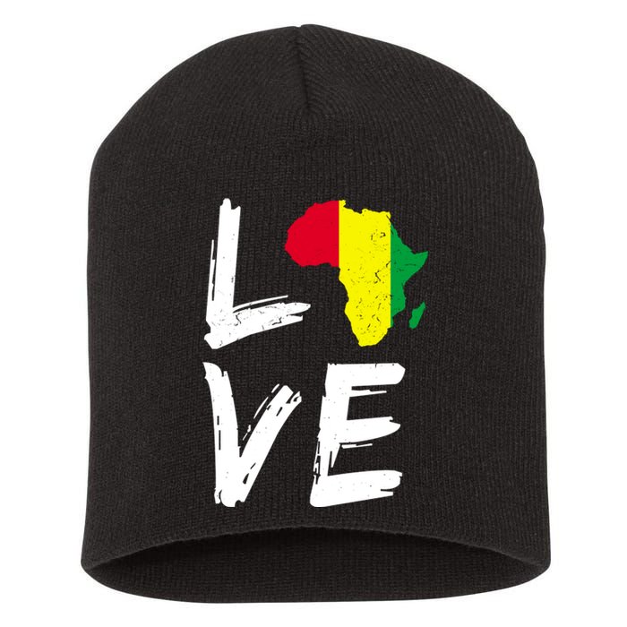 Love Africa Logo Short Acrylic Beanie