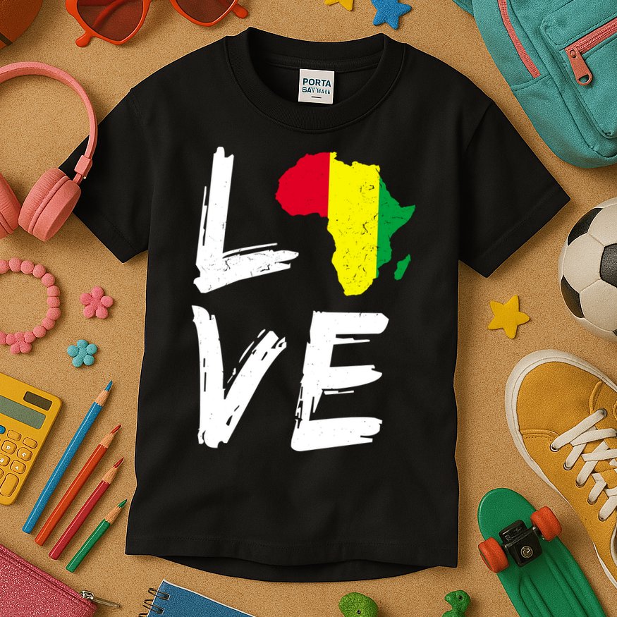 Love Africa Logo Kids T-Shirt