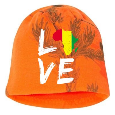 Love Africa Logo Kati - Camo Knit Beanie