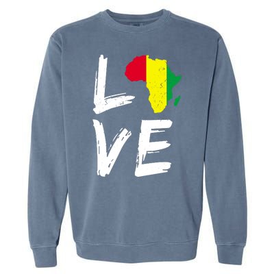 Love Africa Logo Garment-Dyed Sweatshirt