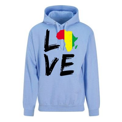 Love Africa Logo Unisex Surf Hoodie