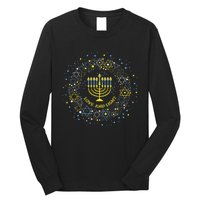 Love and Light Hanukkah  Jew Menorah Jewish Chanukah Long Sleeve Shirt