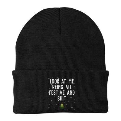 Look At Me Being All Festive And Shit Holiday Beanie