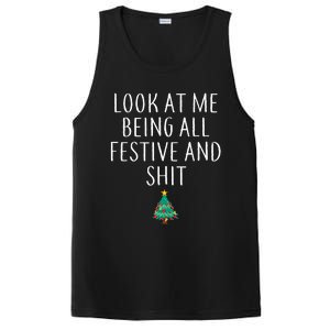 Look At Me Being All Festive And Shits Xmas PosiCharge Competitor Tank