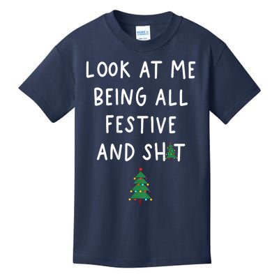 Look At Me Being All Festive Kids T-Shirt