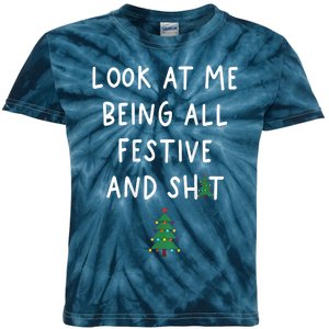 Look At Me Being All Festive Kids Tie-Dye T-Shirt