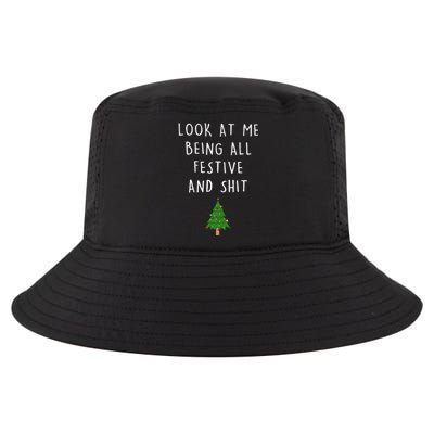 Look At Me Being All Festive And Shit Cool Comfort Performance Bucket Hat