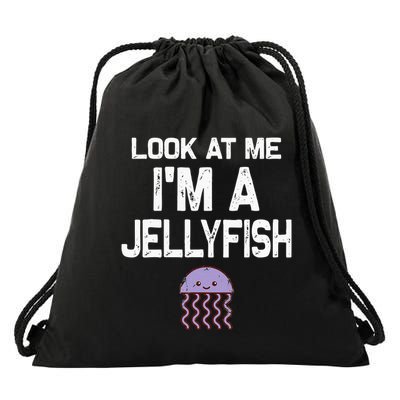 Look at me I'm a Jellyfish Halloween Costume  Drawstring Bag