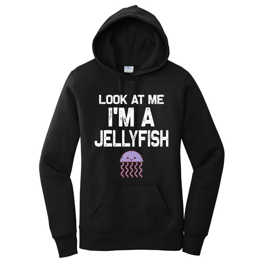 Look at me I'm a Jellyfish Halloween Costume  Women's Pullover Hoodie