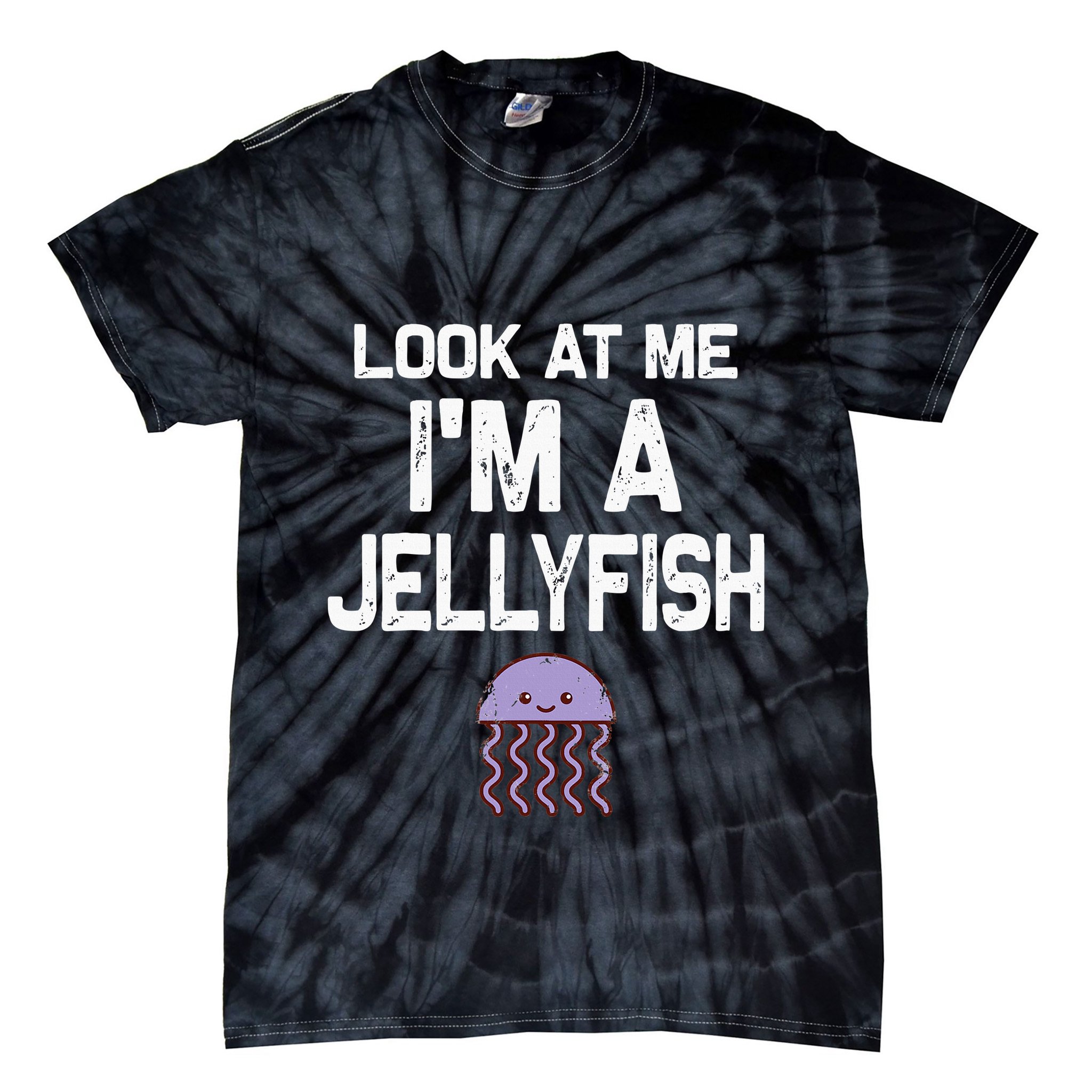 Look at me I'm a Jellyfish Halloween Costume  Tie-Dye T-Shirt