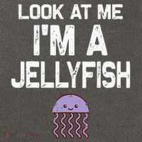 Look at me I'm a Jellyfish Halloween Costume  Cotton Canvas Backpack