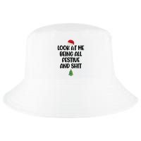 Look At Me Being All Festive And Shit Christmas Cool Comfort Performance Bucket Hat