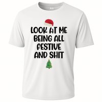 Look At Me Being All Festive And Shit Christmas Performance Shirt
