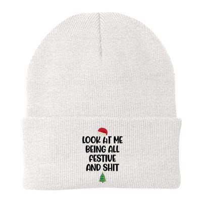 Look At Me Being All Festive And Shit Christmas Beanie