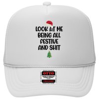 Look At Me Being All Festive And Shit Christmas Trucker Hat