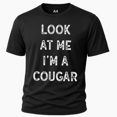 Look At Me I'm A Cougar Funny Halloween Costume  Performance Shirt