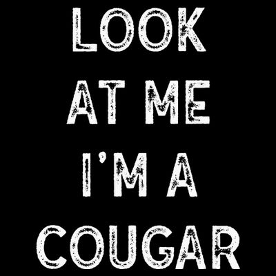 Look At Me I'm A Cougar Funny Halloween Costume  T-Shirt