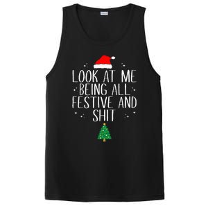 Look At Me Being All Festive And Funny Christmas PosiCharge Competitor Tank