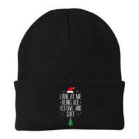 Look At Me Being All Festive And Shit Funny Xmas 2023 Beanie