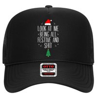 Look At Me Being All Festive And Shit Funny Xmas 2023 Trucker Hat