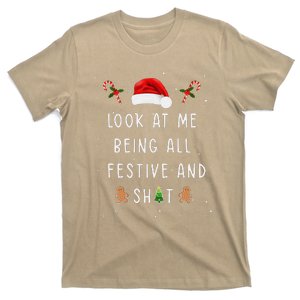 Look At Me Being All Festive Funny Xmas T-Shirt