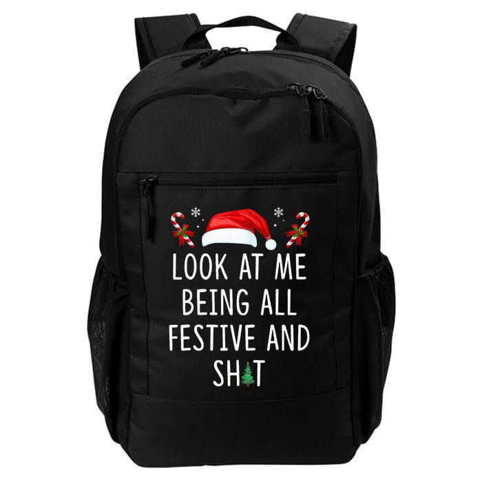 Look At Me Being All Festive And Funny Christmas Tree Backpack