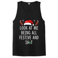 Look At Me Being All Festive And Funny Christmas Tree PosiCharge Competitor Tank