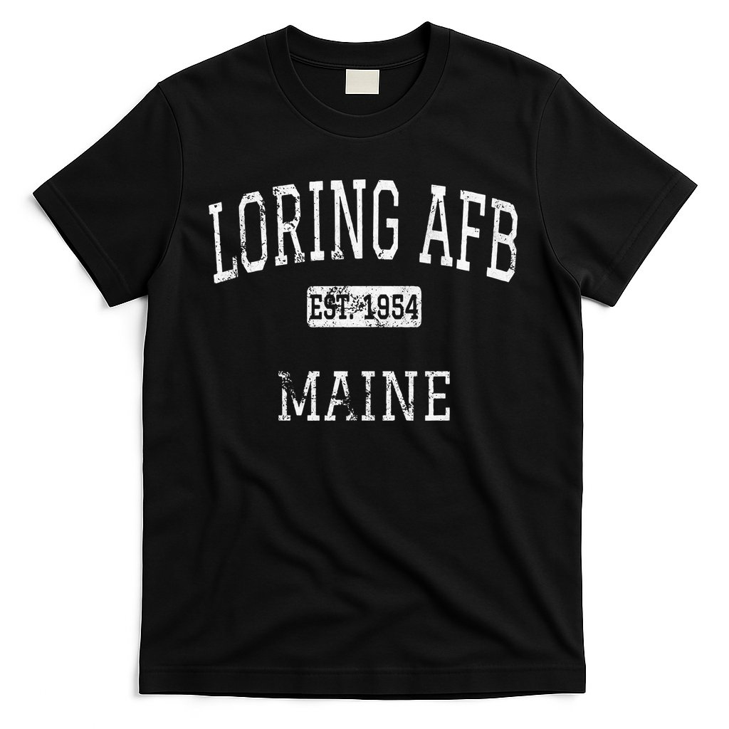 Loring Afb Maine Me Vintage T-Shirt