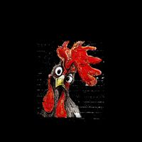 Look At My Pecker Look At It Funny Chicken Design Gift 16 in Basic Backpack