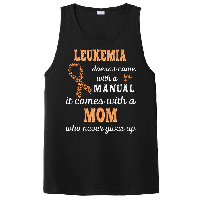 Leukemia Awareness Mom Support Leukemia Warrior PosiCharge Competitor Tank