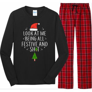 Look At Me Being All Festive Long Sleeve Pajama Set