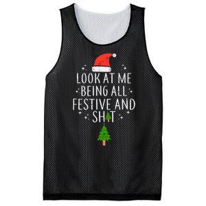 Look At Me Being All Festive Mesh Reversible Basketball Jersey Tank