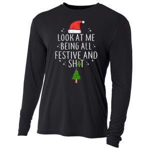 Look At Me Being All Festive Cooling Performance Long Sleeve Crew