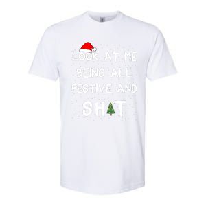 Look At Me Being All Festive Christmas Matching Family Softstyle CVC T-Shirt