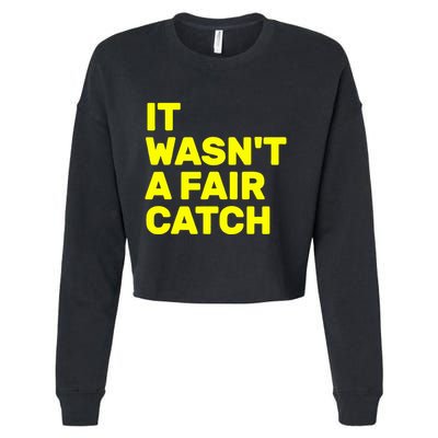 Look at Me Being All Festive and Shit Funny Cropped Pullover Crew