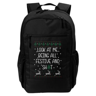 look at me being all festive Humorous Xmas  Backpack