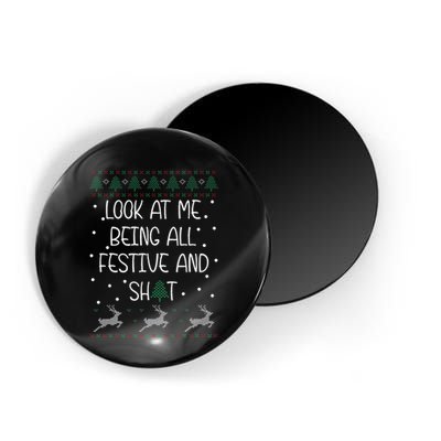 look at me being all festive Humorous Xmas  Magnet
