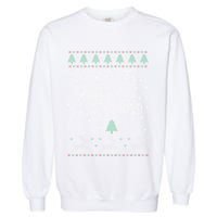 look at me being all festive Humorous Xmas  Garment-Dyed Sweatshirt