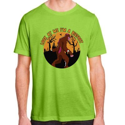 Look At Me Im A Bigfoot Halloween Costume Bigfoot Gift Adult ChromaSoft Performance T-Shirt