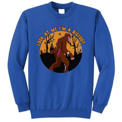 Look At Me Im A Bigfoot Halloween Costume Bigfoot Gift Sweatshirt