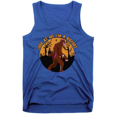 Look At Me Im A Bigfoot Halloween Costume Bigfoot Gift Tank Top