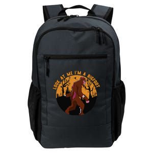 Look At Me Im A Bigfoot Halloween Costume Bigfoot Gift Daily Commute Backpack