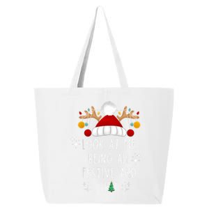 Look At Me Being All Festive And Shit Funny Christmas Tree 25L Jumbo Tote