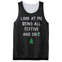 Look At Me Being All Festive Mesh Reversible Basketball Jersey Tank