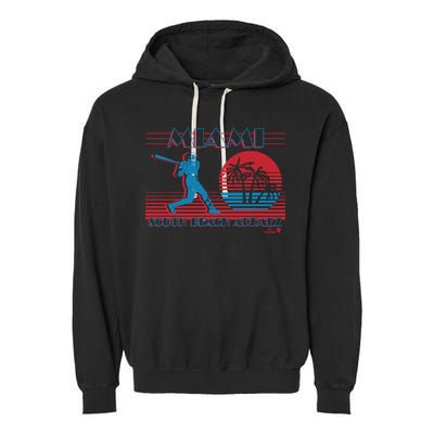 Luis Arraez Miami South Beach Arraez Garment-Dyed Fleece Hoodie